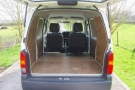 The base van (Suzuki Carry 1.3 2005) as purchased. Already partially ply lined.
